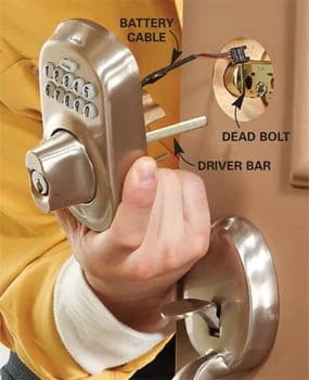 How To Install Keypad Door Lock