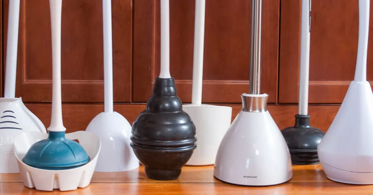Different Types Of Toilet Plungers