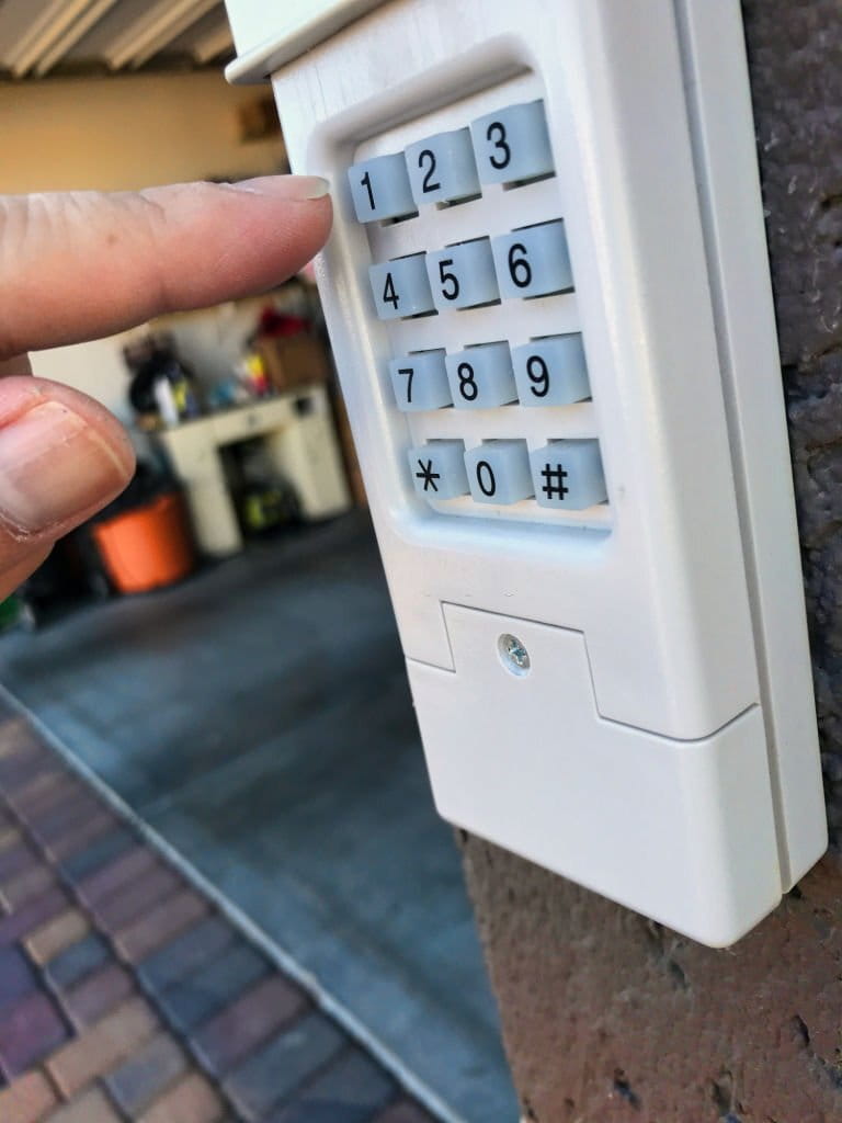 How To Set Garage Door Keypad