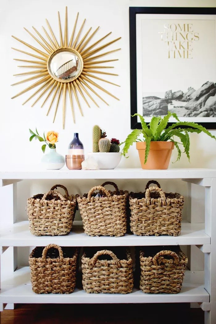 Home Decorating Ideas With Baskets