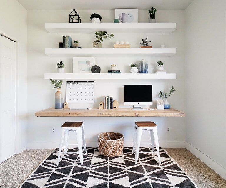 How To Create Colorful Comfort Home Office