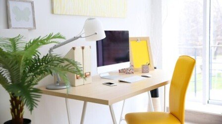 How To Create Colorful Comfort Home Office