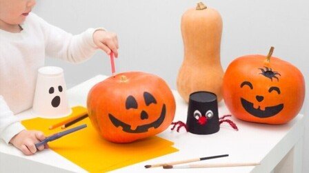 Pumpkin Painting Ideas For Babies