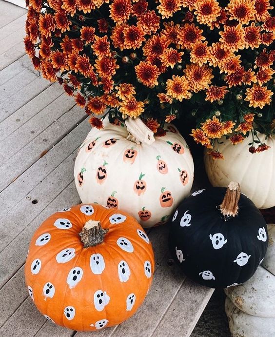 Pumpkin Painting Ideas For Babies