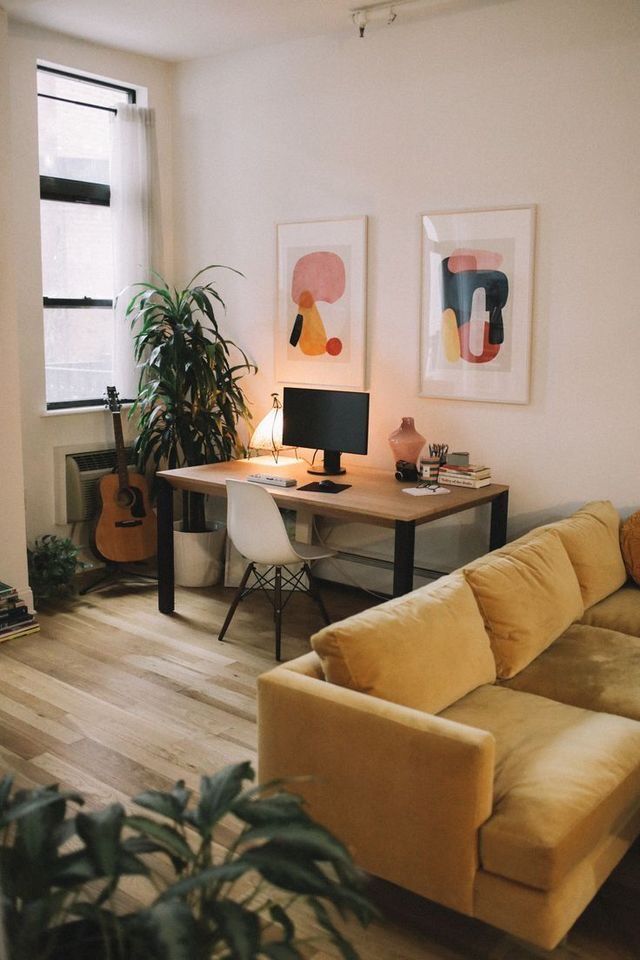 Idea for Earthy Cottage Home Office
