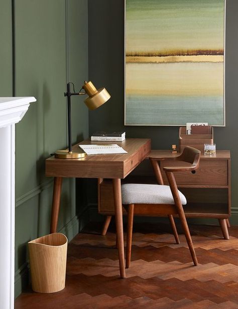 Idea for Earthy Cottage Home Office