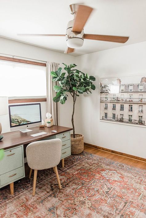 Idea for Earthy Cottage Home Office