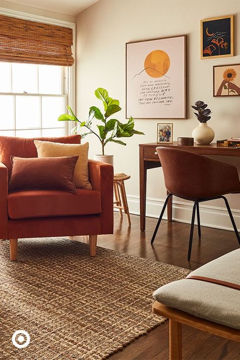 Idea for Earthy Cottage Home Office