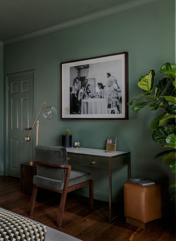 Idea for Earthy Cottage Home Office