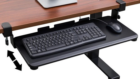 How To Install Keyboard Tray Under Desk