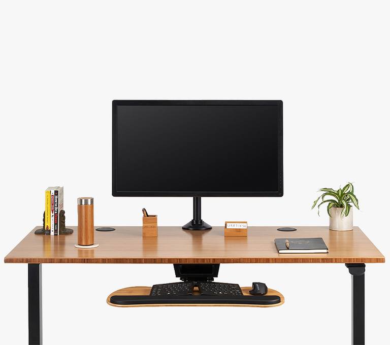 How To Install Keyboard Tray Under Desk