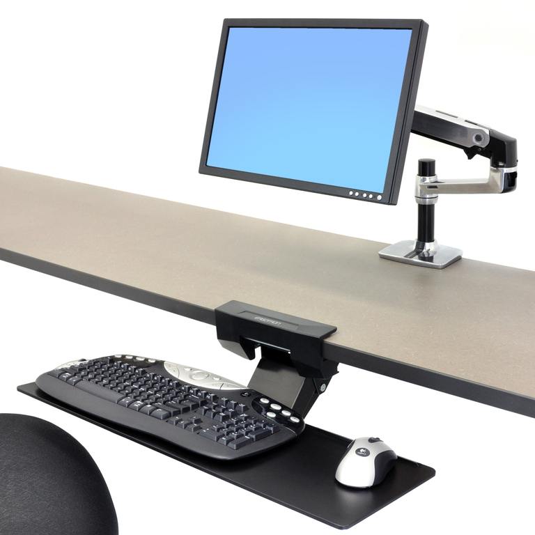 How To Install Keyboard Tray Under Desk
