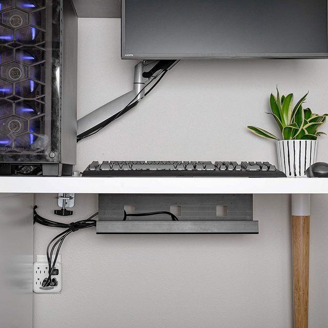 How To Install Keyboard Tray Under Desk